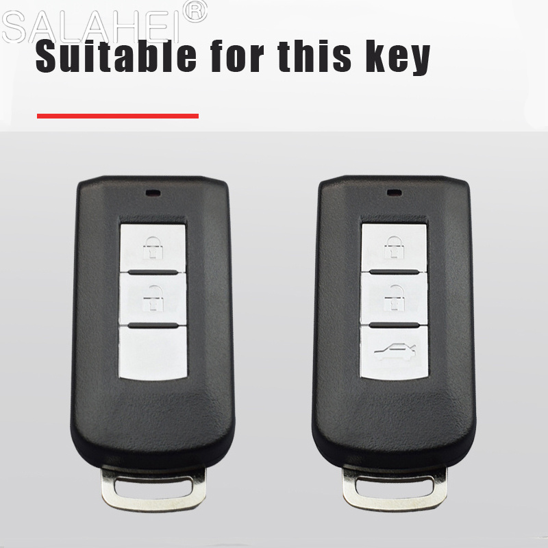 TPU Car Smart Key Case Cover Holder For Mitsubishi Outlander Lancer 10 Pajero Sport ASX RVR L200 Eclipse Cross Auto Accessories