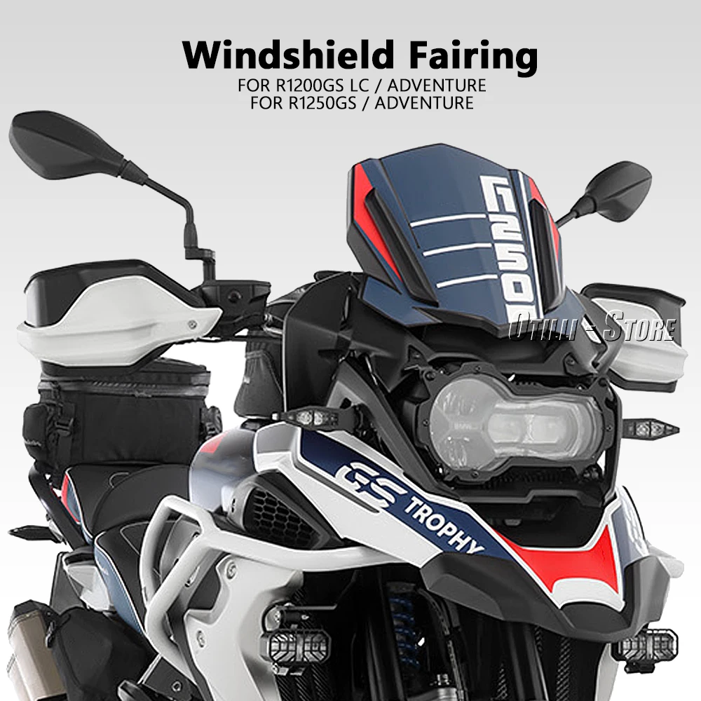 New Motorcycle Wind Deflector Windscreen Windshield For BMW R 1250 GS R1250GS ADV ADVENTURE R 1200 GS LC R1200GS LC Adventure