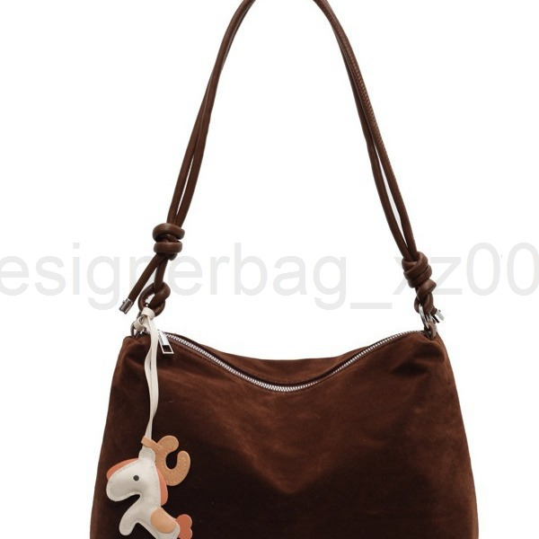 Fashion Classic Bag Designer 10a Top Woman Handbagfashion Canvas Bags Suede Single Shoulder Large Capacity for Women New Trendy Autumn and Winter Tote