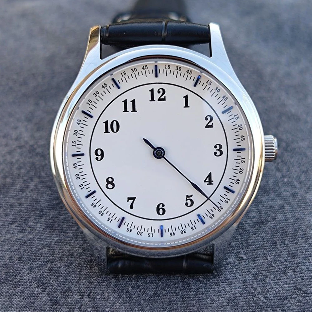 Vintage Watch Men Luxury 40mm One Hand Watches Quartz Wristwatches Miyota Movement Sapphire Glass 50m Waterproof Clocks LEBOSIN
