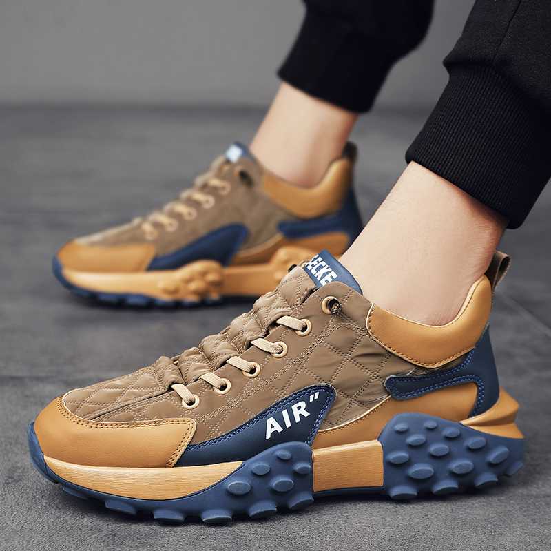 Men'S Running Shoes Breathable Sneakers Casual Shoes Non-Slip Comfortable Men Light Running Shoes Lace-Up Shoe Zapatillas Hombre