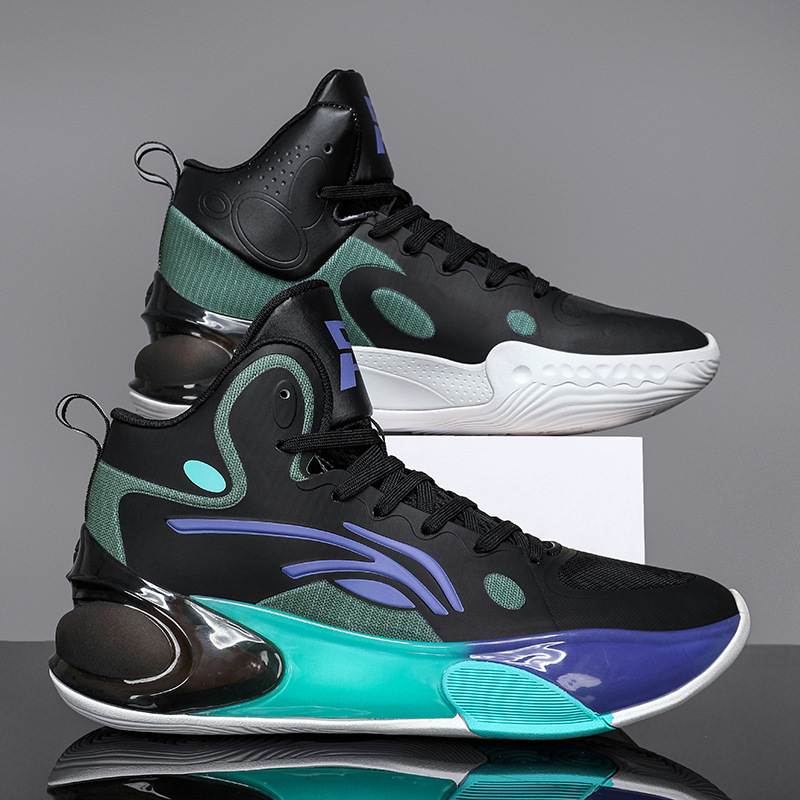 Basketball shoes autumn and winter new high-top sneakers combat shoes running shoes men Free shipping