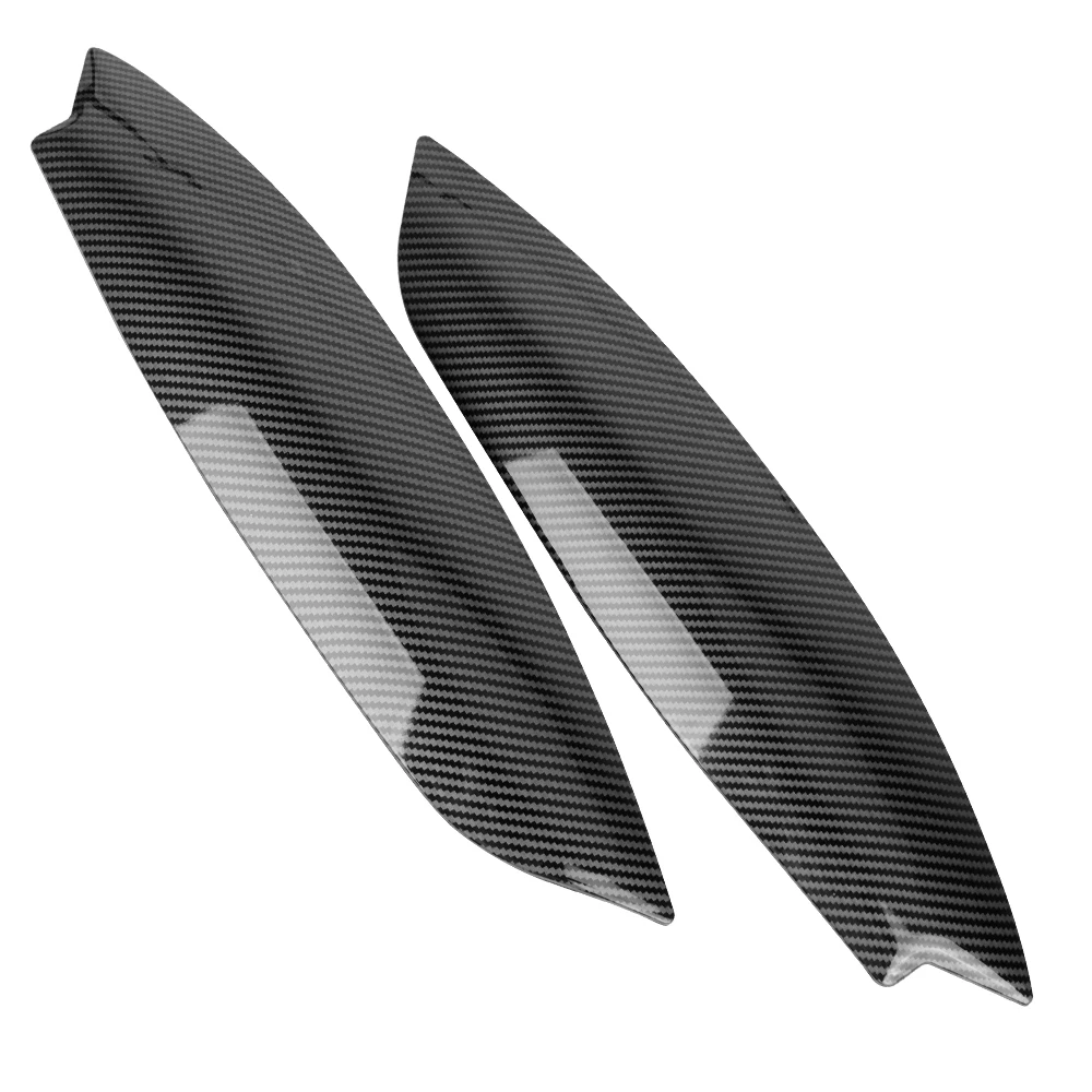 For Volkswagen Chrome Headlights Eyebrow Eyelids Trim Cover Exterior Accessories 1 Pair For VW GOLF 5 MK5 GTI R 2005 2006 2007