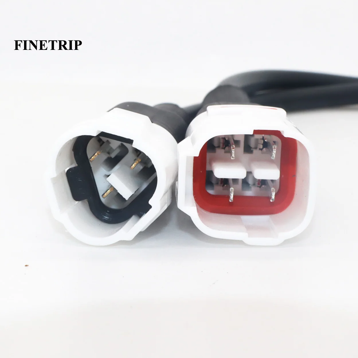 FINETRIP Motorbike Accessories for Yamaha 3Pin 4pin to OBD2 Fault Code Scanner Motorcycle Diagnostic Cable for X-MAX N MT-125