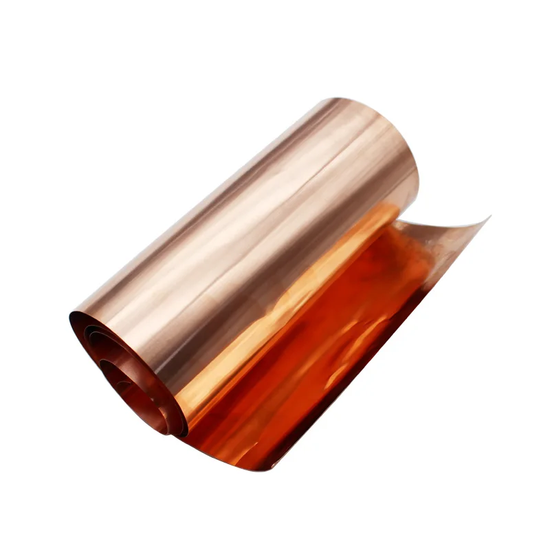 Copper Sheet Strip Pure Cu Thin Foil Plate 0.01mm To 1mm