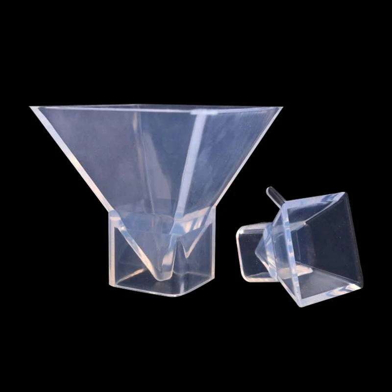 3D Pyramid Shape Epoxy Glue Silicone Mold Table Soft Ceramic Plaster Ornament Resin Casting Jewelry Tool Diy Crafts Dropship