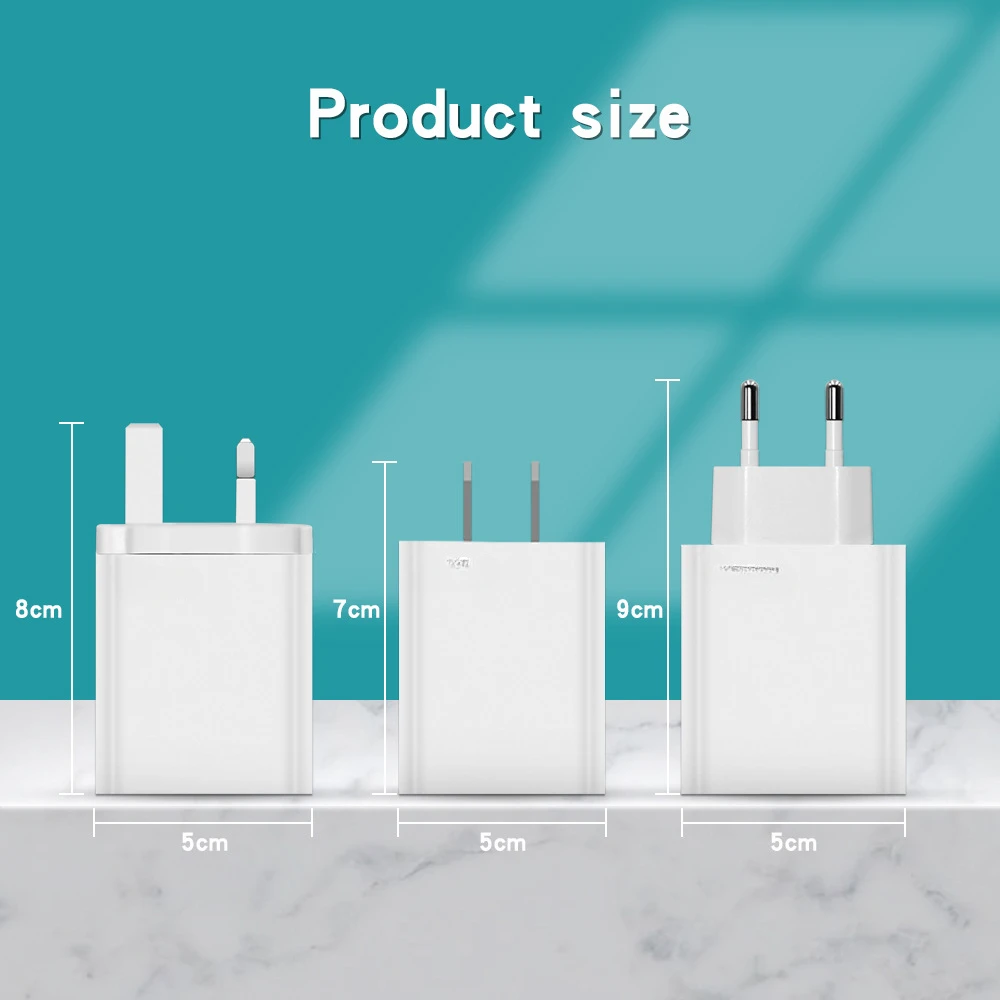 Gan USB Fast Charger Quick Charge 5.0 Adapter for iPhone 13 14 Pro Max ipad Xiaomi Samsung Oppo Phone Charger EU/US/UK Plug
