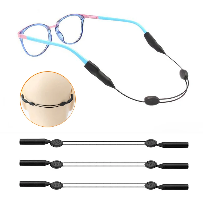 Adjustable Non-Slip Eyeglass Strap for Men and Women - Glasses String Holder