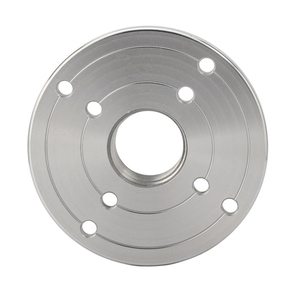 XCAN Wood Lathe Face Plate Fit M33 1-8TPI Thread Wood Lathe Turning Machine Chuck Flange Faceplate 2 3 4 inch