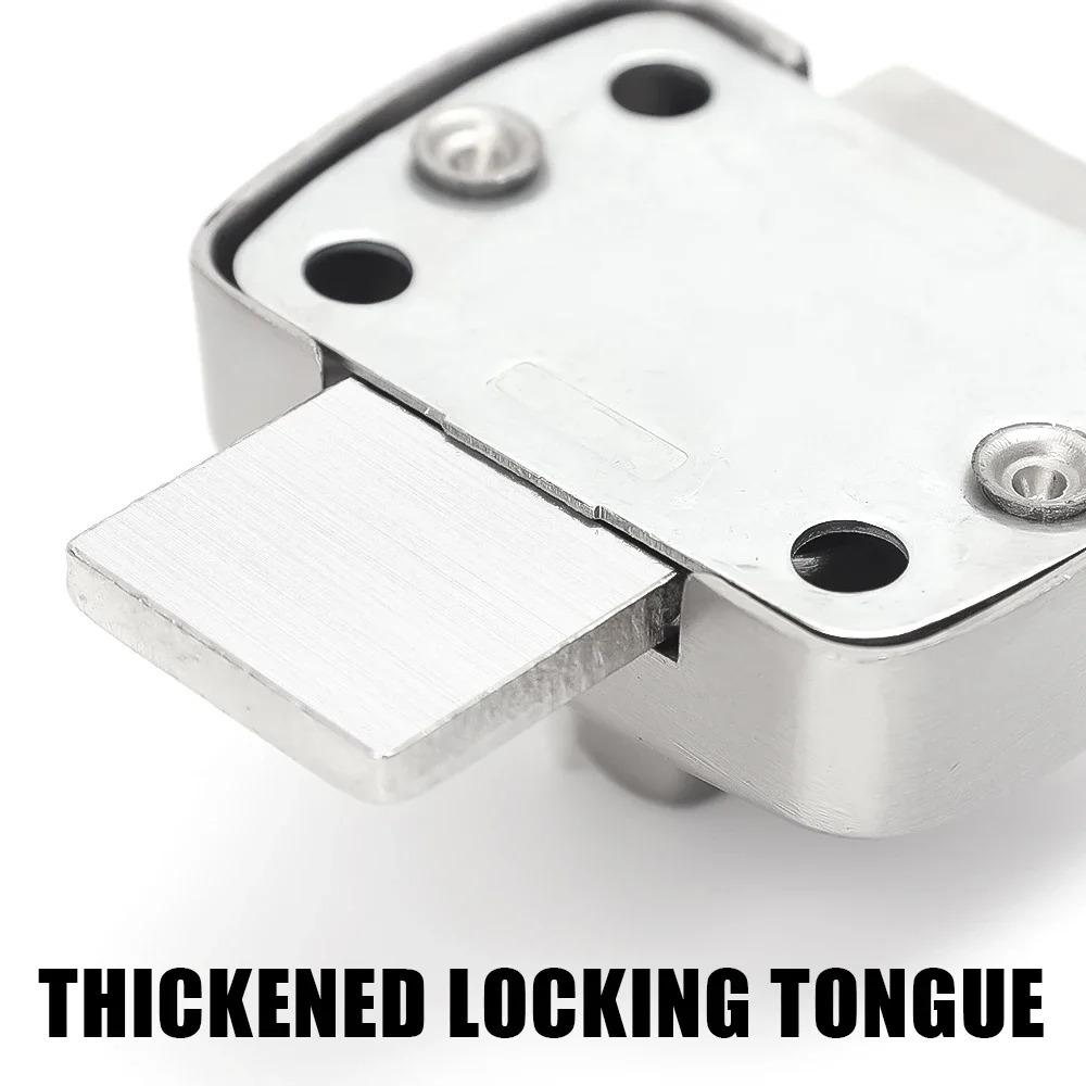 Kids Safety Drawer Locks Clasp Door Bolt Type Interior Perforated Latch Door Lock Universal Safety Lock Bedroom Anti-theft Locks