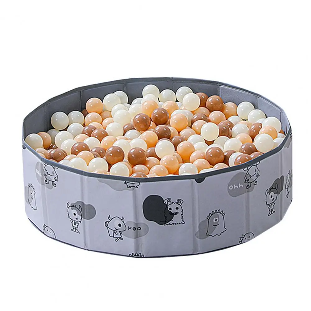 100Pcs Eco-friendly Multicolor Baby Ball Pits Ocean Ball Plastic Pool Ball Toys Kids Play Tent Filler Emotional Comfort