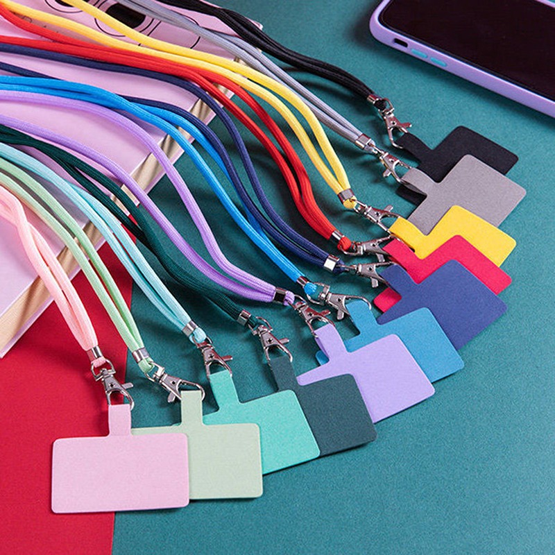 150cm Adjustable Lanyard Strap Universal Mobile Hanging Rope Neck Straps Anti-lost Lanyards Cell Phone Accessories