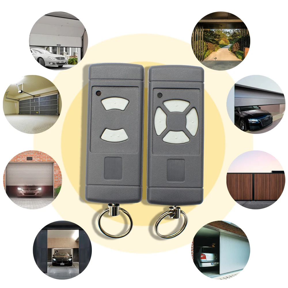 HORMANN new HSE2 HSE4 HSM4 HSM2 2025 HS2 HS4 40.685MHz Garage Remote Control Grey Buttons