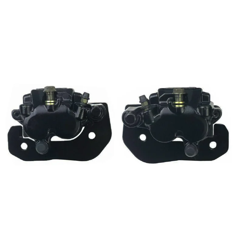 Right and Left Front Rear Brake Calipers Assembly for ATV Can Am Outlander Renegade 450 500 570 650 800 850 1000 with Pads