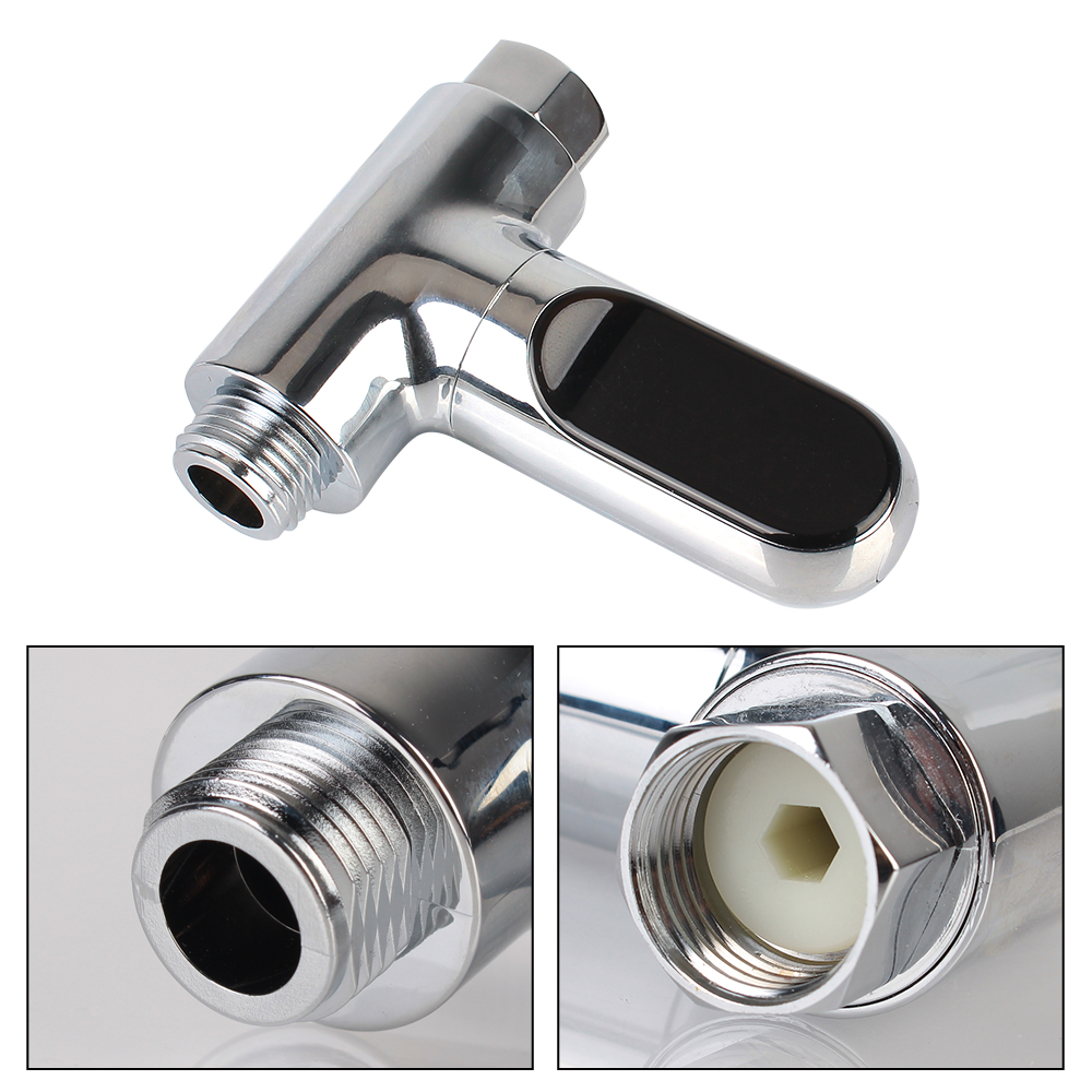 HOOMIN Home LED Digital Shower Faucets Water Thermometer Bathing Temperature Meter Electricity Hot Tub Water Temperature Monitor