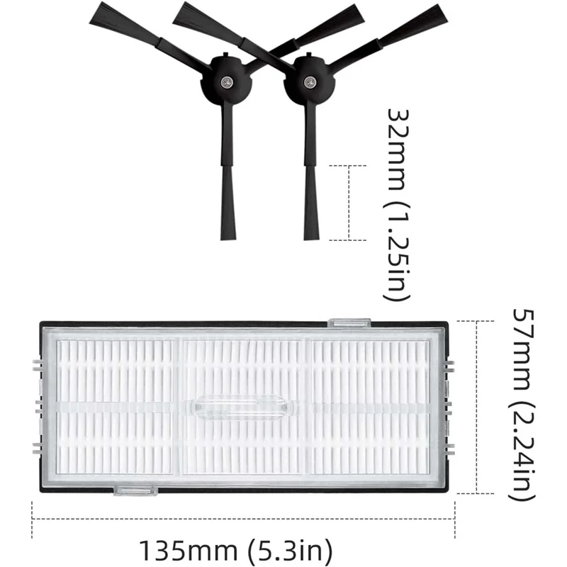 Promotion! For Roborock S8/S8 Plus Replacement Spare Parts Roller Main Side Brush Hepa Filter Mop Pad Cloth Rag Accessories