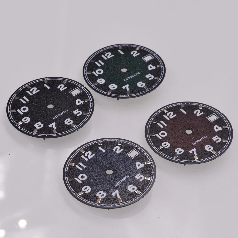 28.5mm Gradient color Dial Fit For NH35 NH36 Movement Watch Accessories