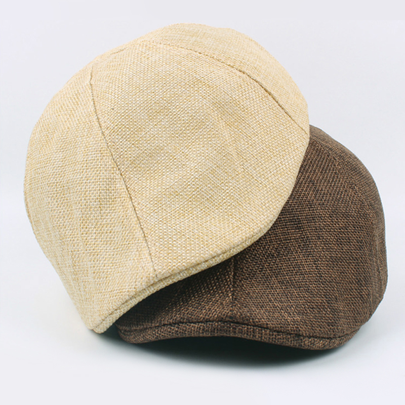 Classic Grey Newsboy Cap For Men Vintage Gatsbay Hat Irish Outdoor Cabbie Beret Spring 2025 Painter Hat new Driver Hat Beret For Male
