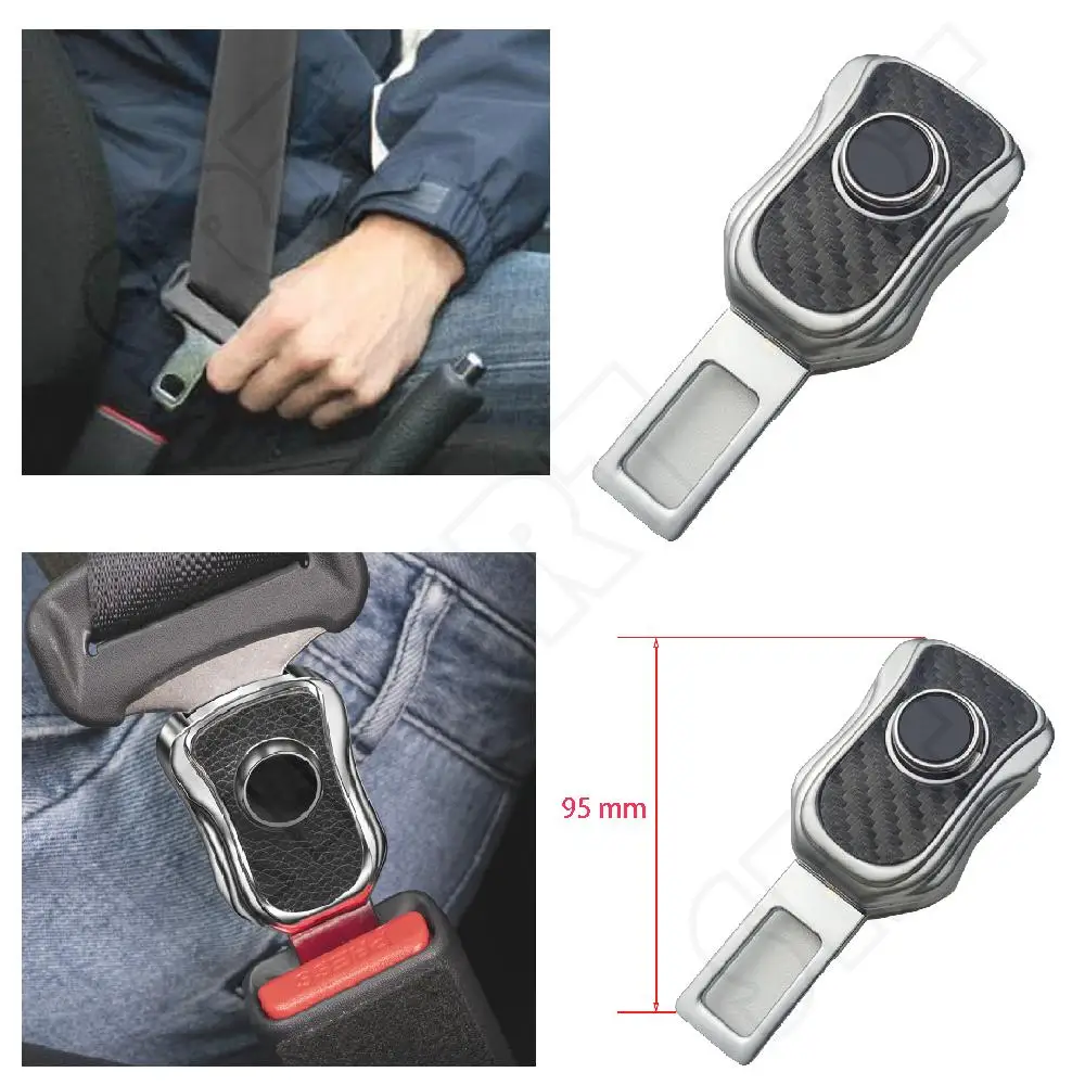Fits for Mercedes Benz AMG A C E S Class GLA GLB GLC GLS Car Accessories Seat Belt Clip Extender Seatbelt Buckle Plug Socket