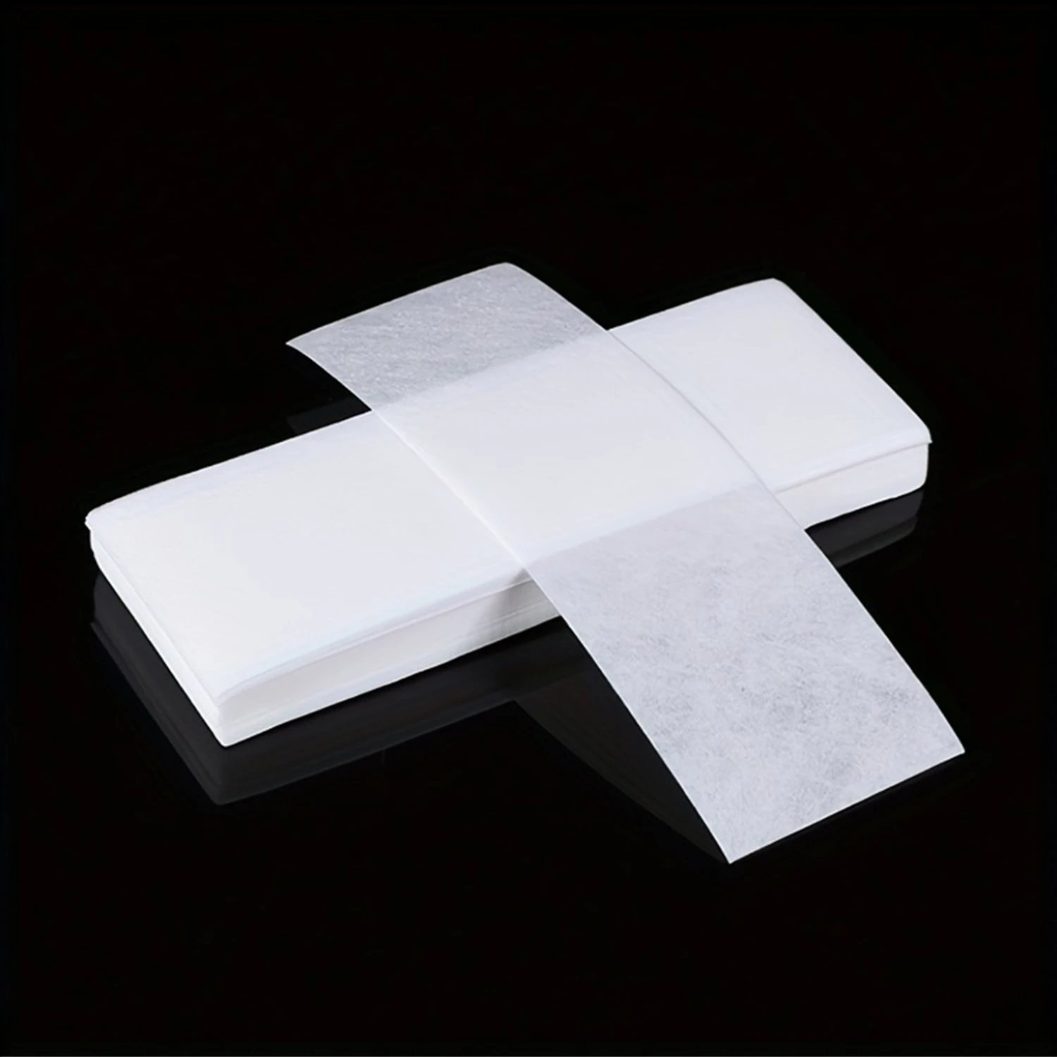 100PCS Professional Beauty Wax Strips Hair Removal Non-Woven Nail Art Hands Face Body Bikini Hair Removal Wax Paper