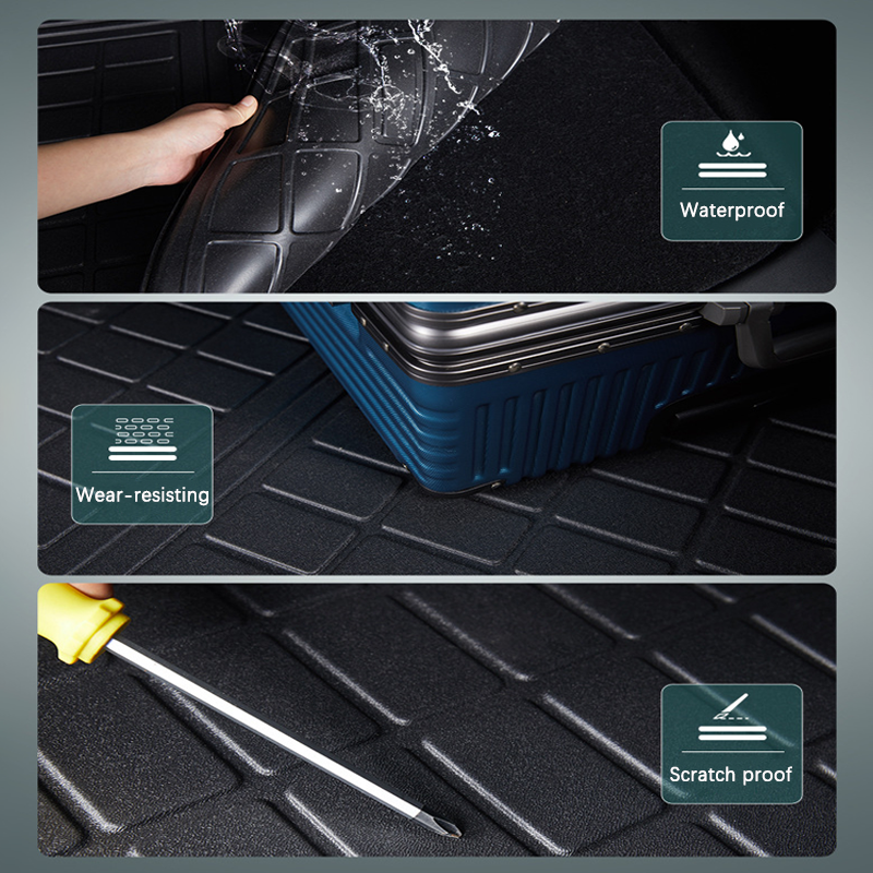 EVA Car Rear Trunk Mat Waterproof Protective Liner Trunk Tray Floor Mats for Mazda CX-5 CX 5 CX5 KE 2013~2017 2016 Accessories