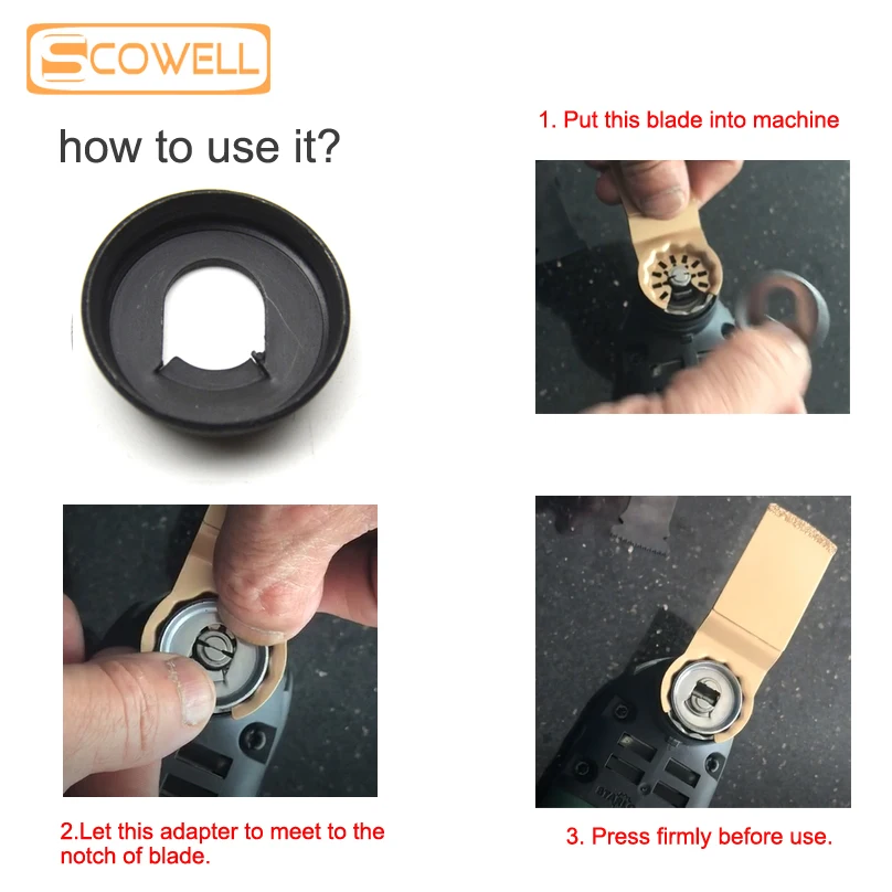Ocillating Shank Adapter For All Kinds of Multimaster Power Tools Multi Saw Blades Adapter Star Lock Machines To OIS Replaced