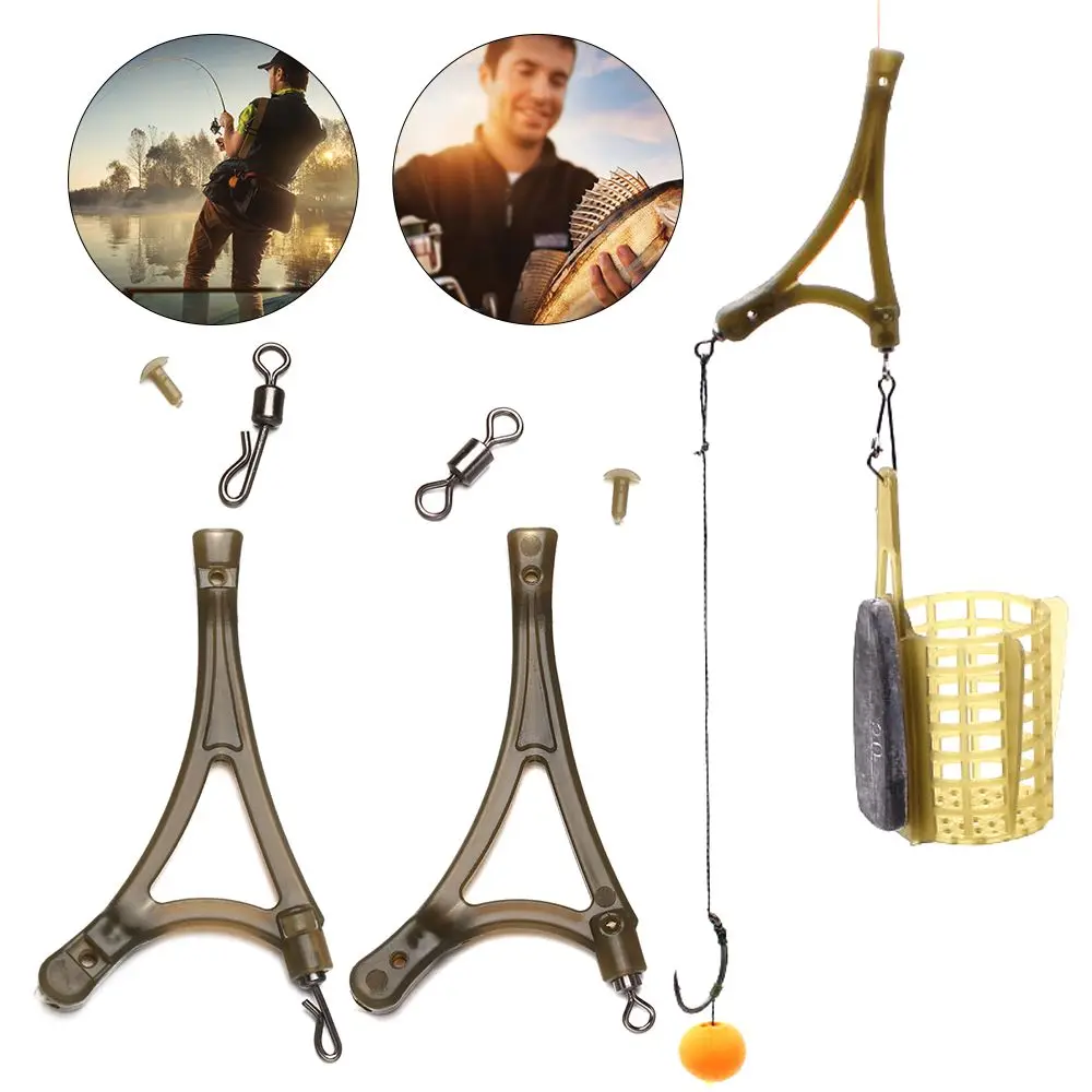 Hook Group Fish Tackle Equipment Anti Tangle System Side Bends Swivel Carp Fishing Accessories Carp Rigs Tool