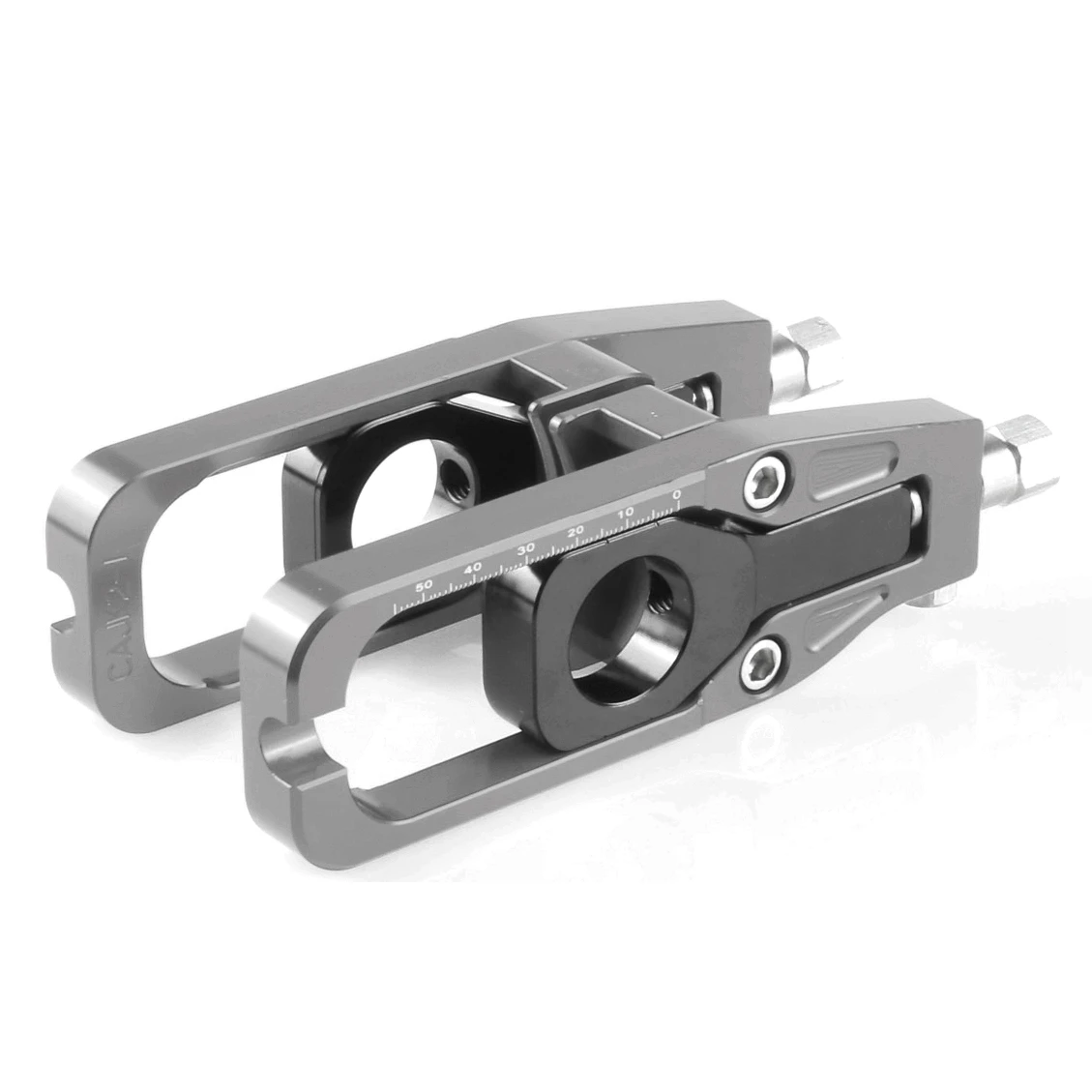 Motorcycle CNC Rear Axle Chain Adjuster Tensioners For KAWASAKI ZX6R ZX636 2005-2019 ZX-6R