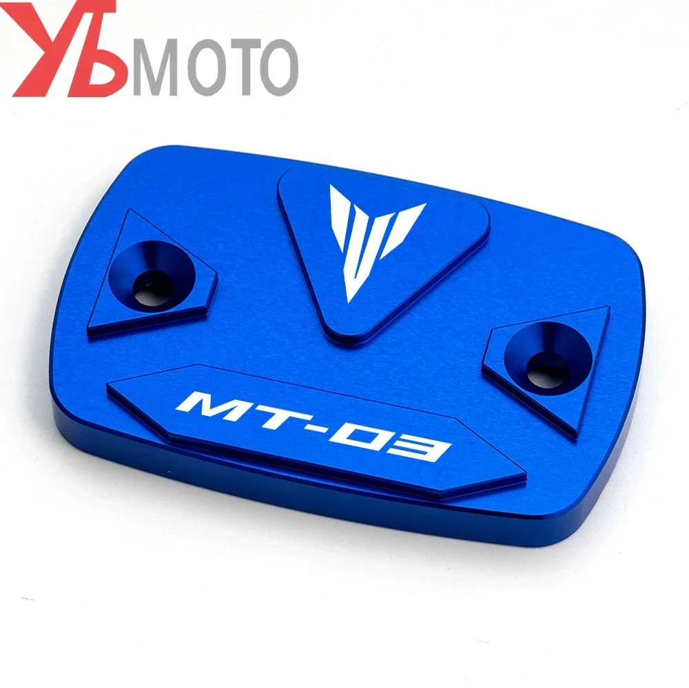 For Yamaha MT03 2021 2022 2023 MT-03 2015-2020 2019 Motorcycle Accessories Front Rear Brake Fluid Reservoir Caps Oil Cover Guard