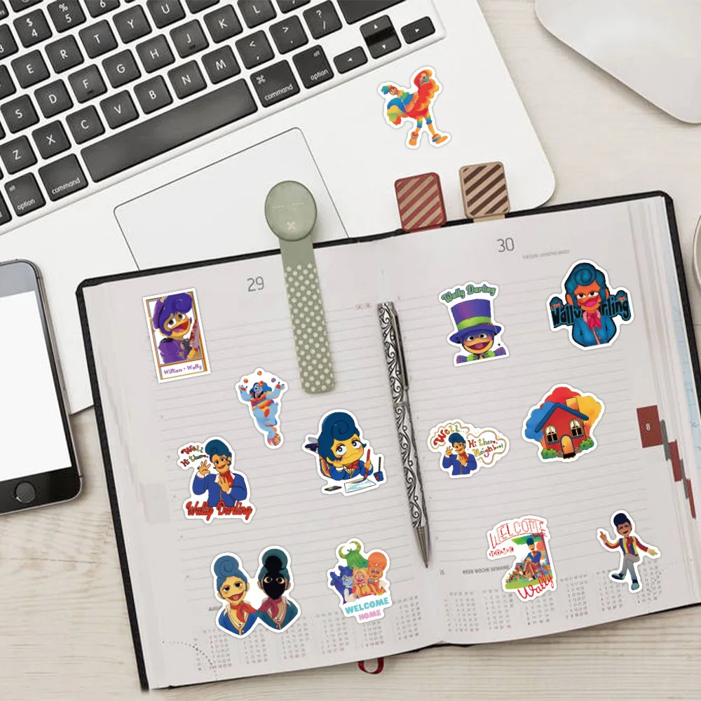 10/50Pcs Welcome Home Wally Darling Stickers Wally Darling graffiti Stickers for DIY Luggage Laptop Skateboard Bicycle Sticer