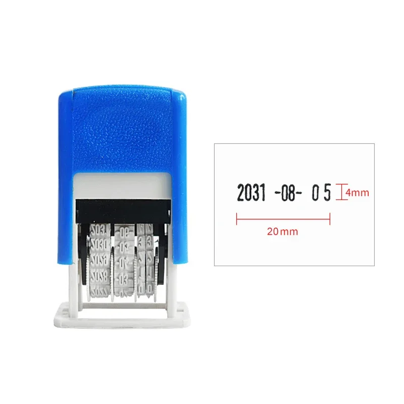 new DIY Hand Account Date Stamps Reusable Practical 2025 ABS Adjustable Universal Office Supplies