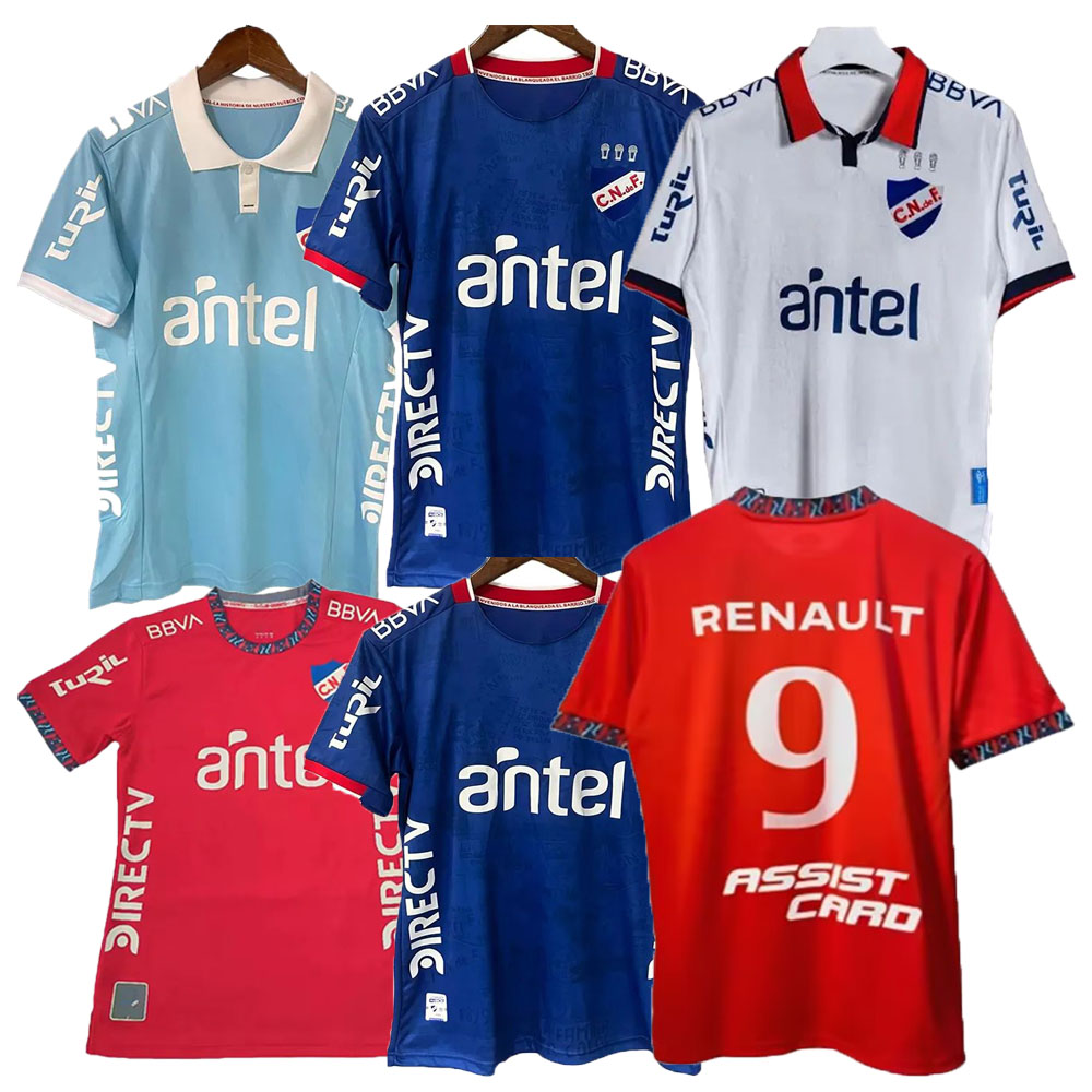 2024 2025 Uruguay Nacional Club Men's Soccer Jersey Home Away 3rd 4th 23 24 25 D.ZABALA A.GALEANO R.BENTANCOURT ANTONI CARNEIRO L.LOZANO