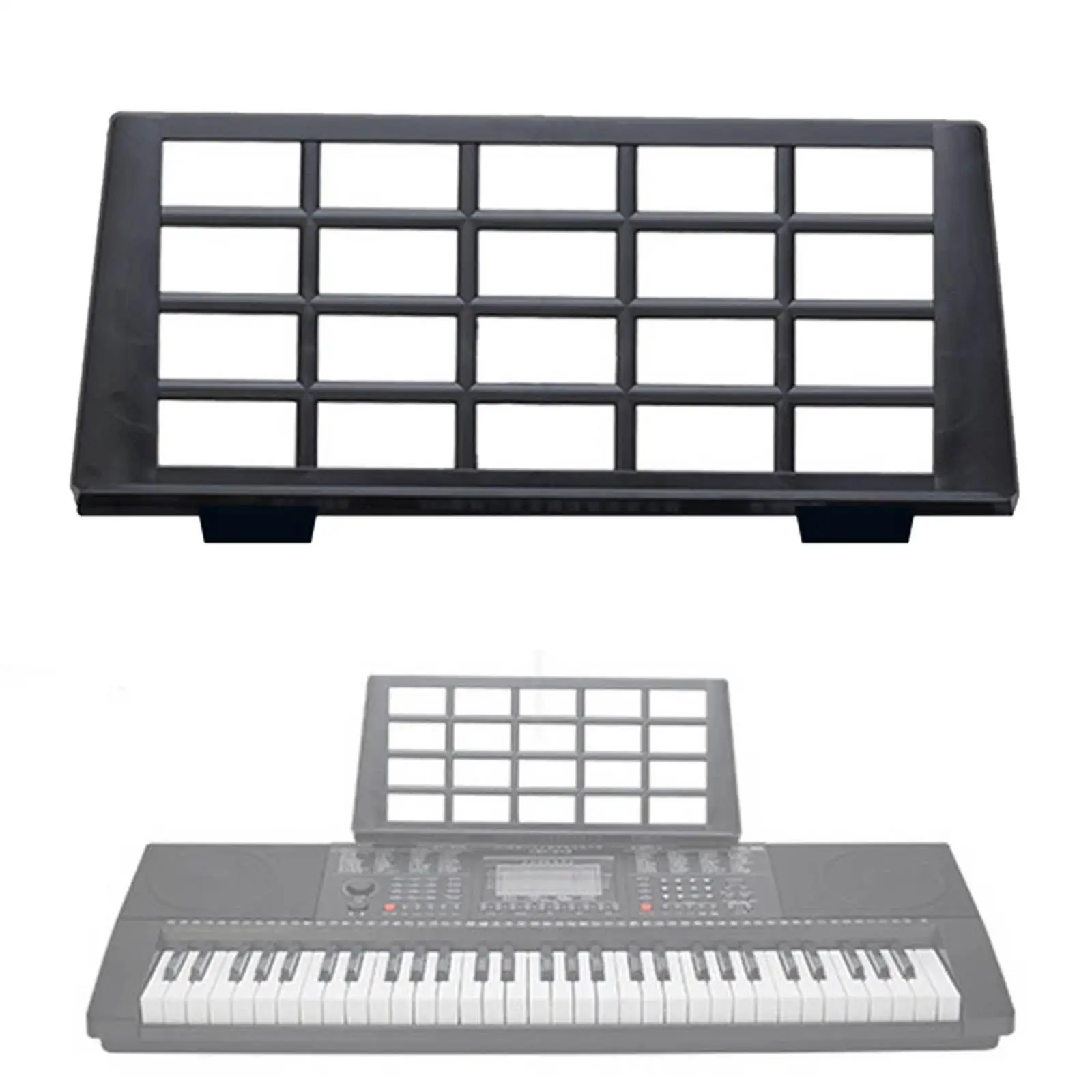 Exquisite Piano Stand Slope With Slot For Sheet Music Music Stand Electronic Keyboard Holder Electronic Music Stand Accessory