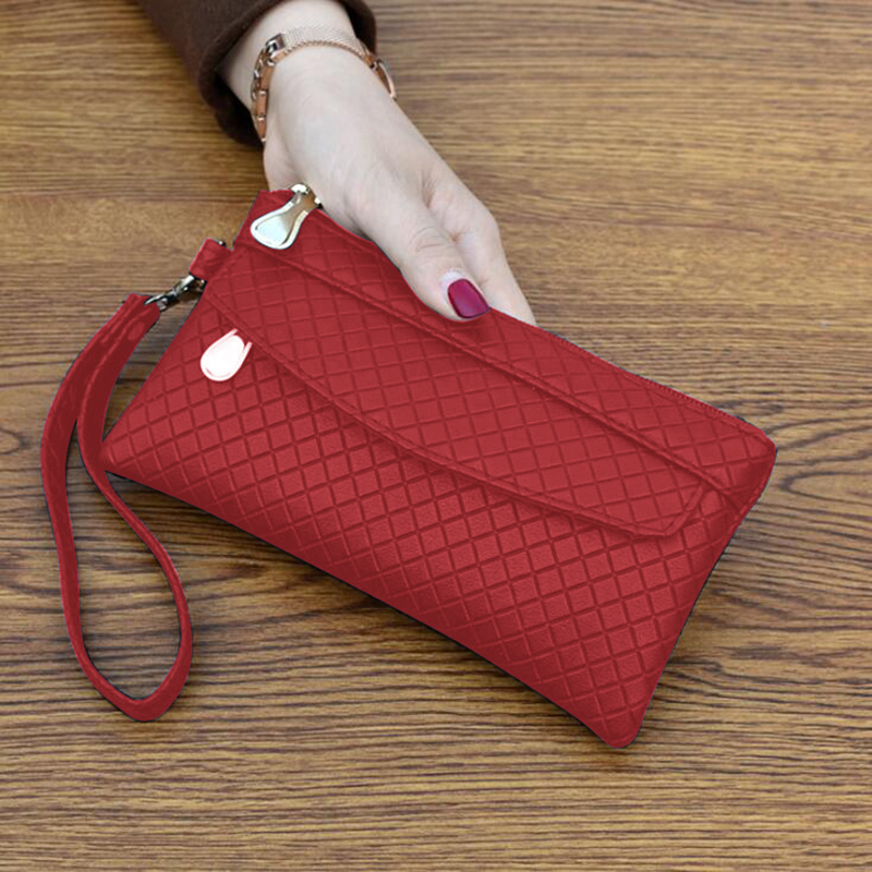Designer Wallet for women Credit Card Holderard Bag Women's Style Leather Handheld Large Capacity Wristband Suitable for daily wear and work occa