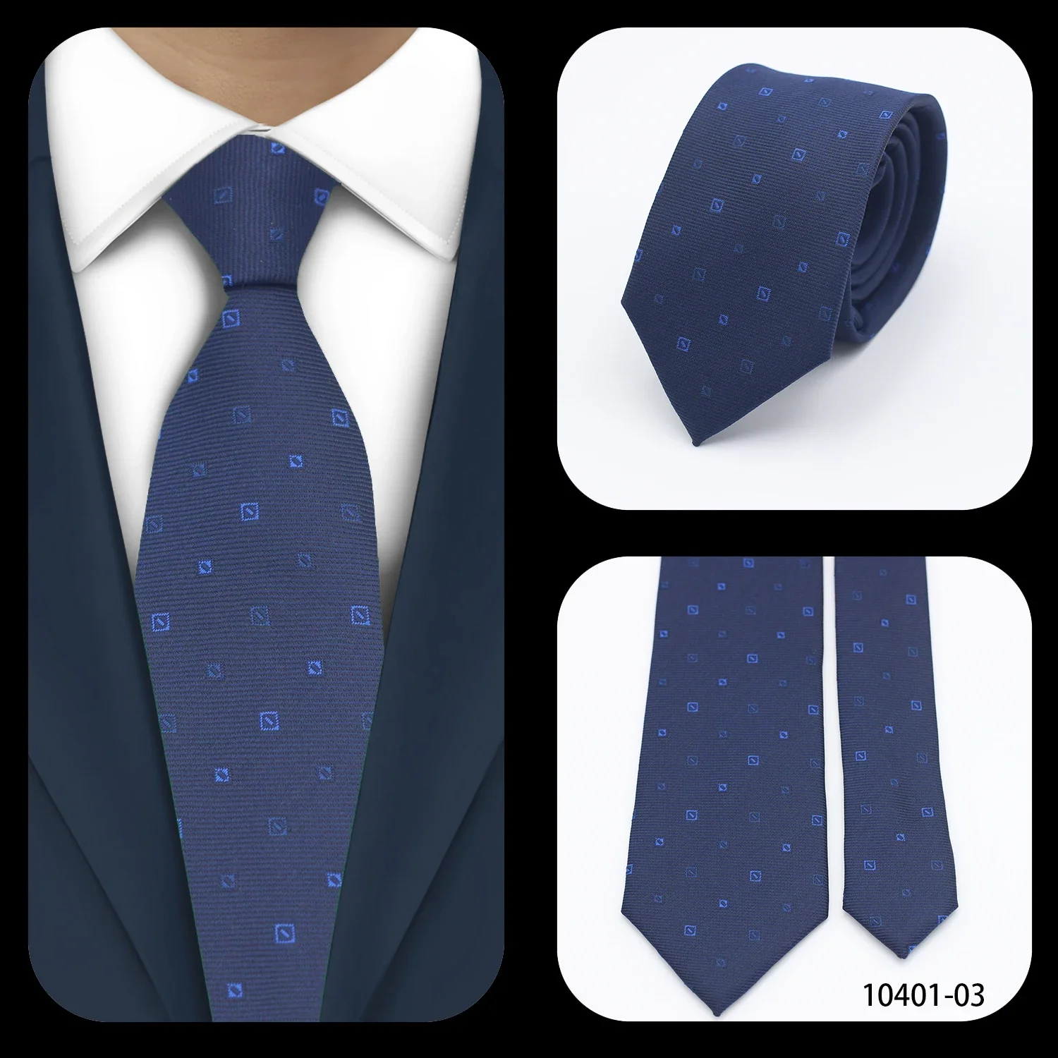 LYL 7CM Elegant Dot Men's Ties Luxury necktieTie With Print Gift Geometry Guest Festival Accessories for Gentleman Free Shipping