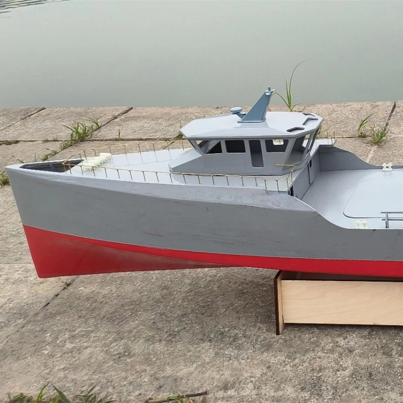 RC Ship Model Sea Axe Kit Ship Model Cutting Wooden DIY Handmade Ship Model Kit