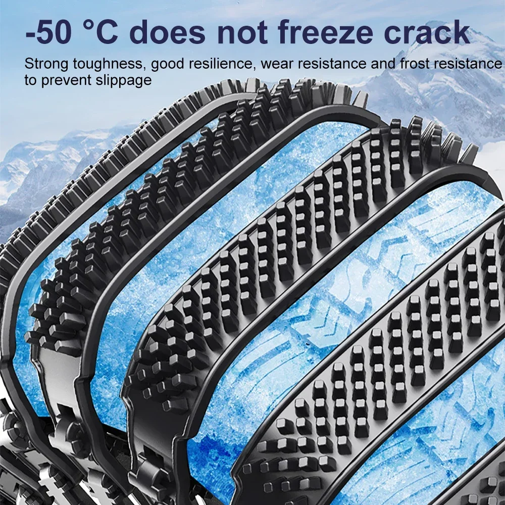 Tyre 10/1PCS Urethane Set Wheel Ties Belts Car Tires Chains Winter Anti-Slip Chain Anti Skid Snow Emergency New