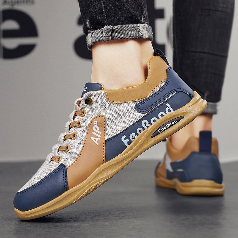 2024 Running Outdoor Sport Jogging New Vulcanized Flat Casual Sneakers for Men Shoes Zapatillas Hombre 07c12