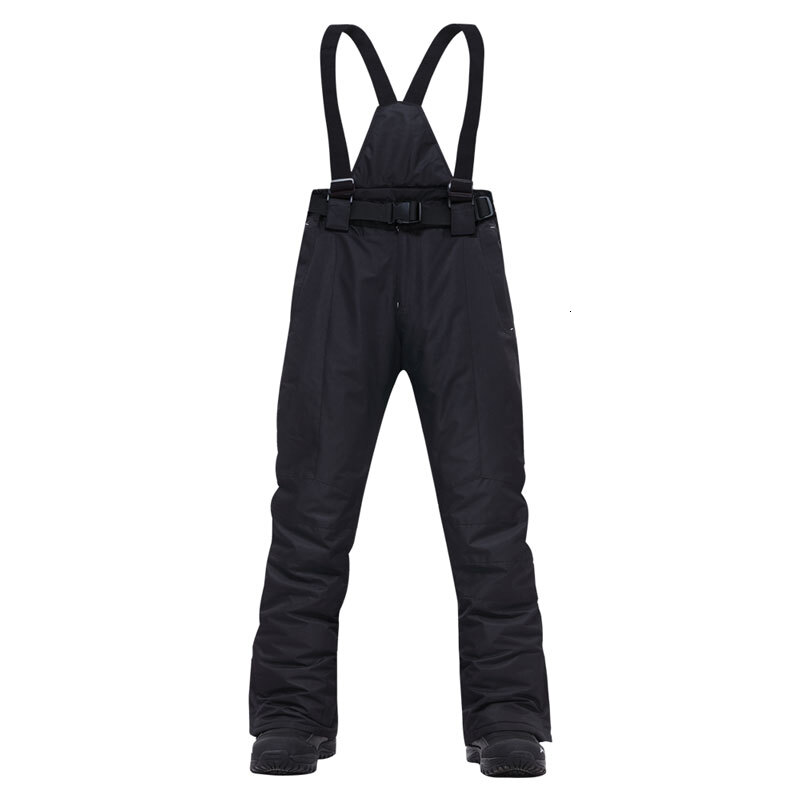 2023 High Quality Large Size Men -30 Temperature Windproof Waterproof Warm Snow Trousers Winter Ski Snowboarding Pants