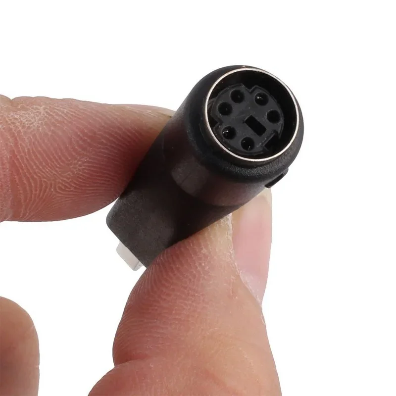 USB to PS2 adapter - Male USB connector to 6-pin female connector - Adapter for connecting keyboards and mice