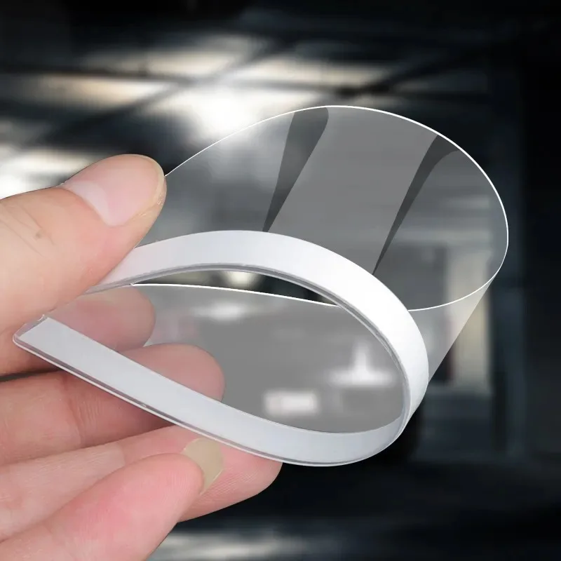 Transparent Car Rearview Mirror Rain Shield Clear Rain Visor Cover Rainy Day Safe Driving Rain Eyebrow Auto Mirror Accessories