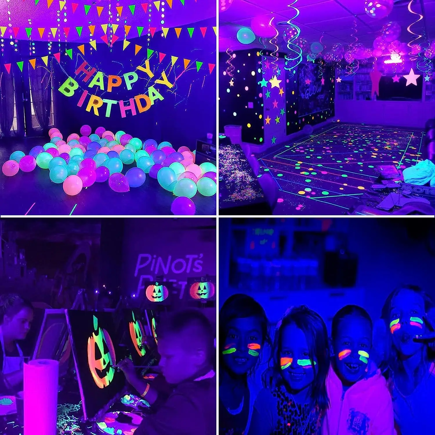 E27 LED Bulb UV Purple Black Light Bulbs 9W LED UV Lamp 395nm Ultraviolet Lights Blacklight For Fluorescent Glow Party 85-265V