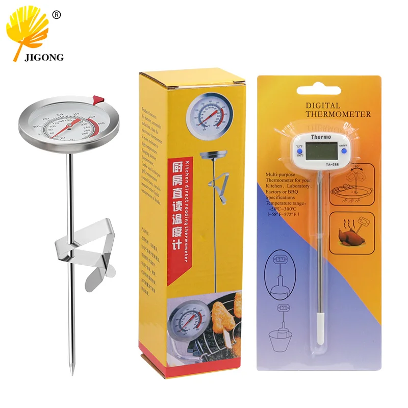 1pc Thermometer Cooking Food Kitchen BBQ Probe Water Milk Oil Liquid Oven Digital Temperaure Sensor Meter