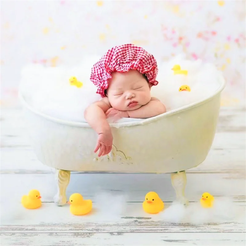 Baby Bathtub Newborn Photography Props Photo Shooting Container Sofa Chair Posing Shower Basket Furniture Studio Accessories