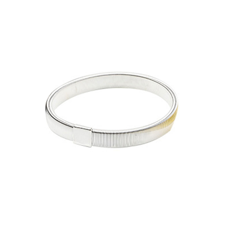 TOPMEN Sleeve Shirt Holder Accessories Men's Bracelets Elastic Arm Rings Clothing Accessories Metal Arm Band Non-slip Cuffs smile