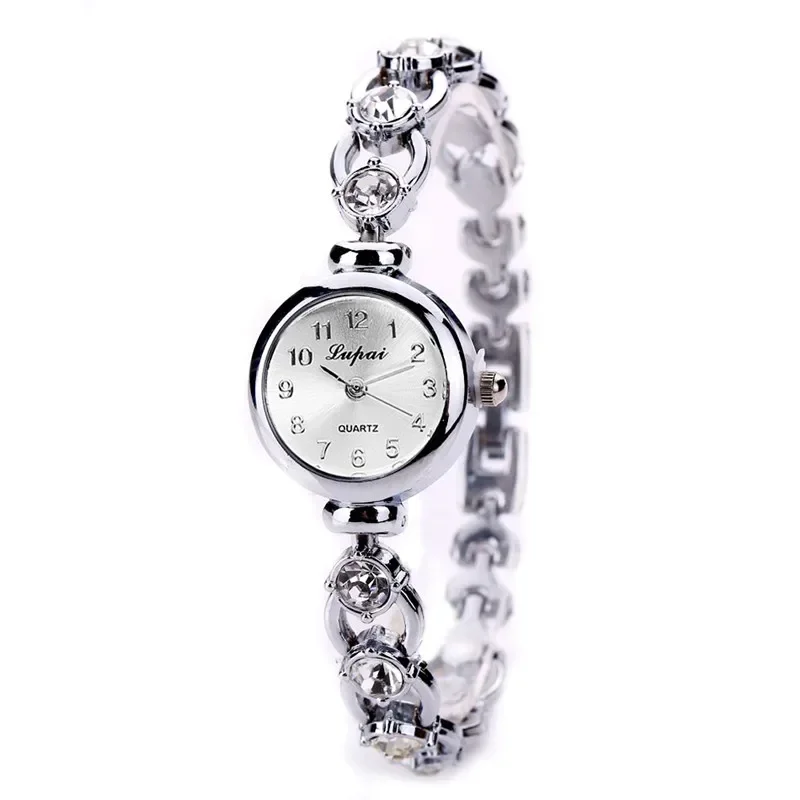 Women Golden & Silver Classic Quartz Watch Female Elegant Clock Luxury Gift Watches Ladies Waterproof Wristwatch 2024 New