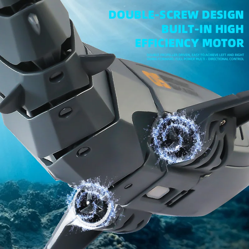 Smart Rc Shark whale Spray Water Funny Toy Remote Controlled Boat ship Submarine Robots Fish Electric Toys for Boys Children