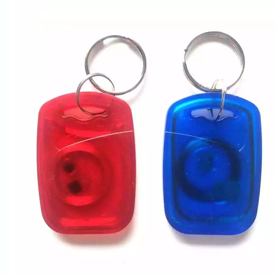 Dual Chip Frequency 125KHz T5577/EM4305 13.56MHz UID RFID Changeable Writable Keyfobs Composite Key Tag Ring Card 2Pcs