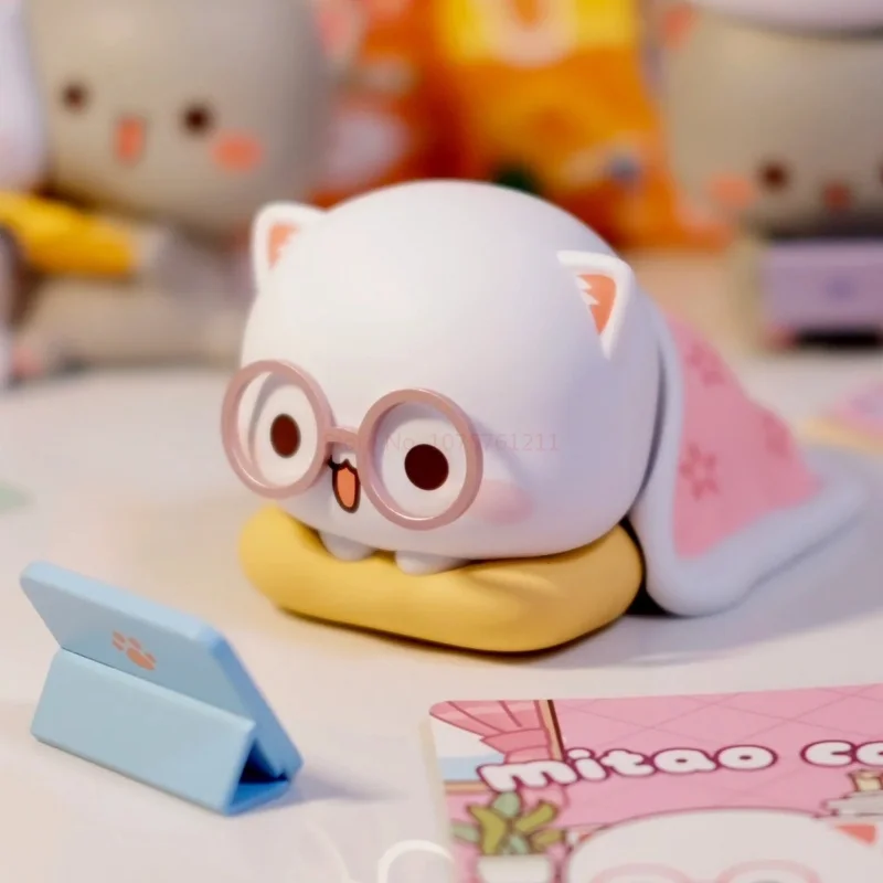 Genuine Bubu And Dudu Blind Box Love Like Peach Series Figure Peach Cat Panda Mysteries Surprise Guss Bag Decorat Gift Toy