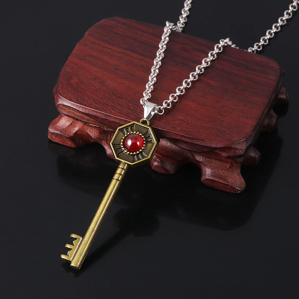 Anime JOJOS BIZARRE ADVENTURE Pendant Necklaces Key Chain Men and Women Bag Car Decorate Necklaces Jewelry Accessories Gift